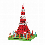 PUSUPUSU 3D Line 大阪城　No.3679　ダンボール工作キット