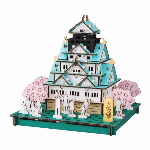 PUSUPUSU 3D Line 名古屋城　No.3662　ダンボール工作キット