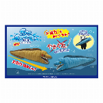 Sea Creatures BIGぬいぐるみ　やさぐれシャーク/やさぐれウツボ