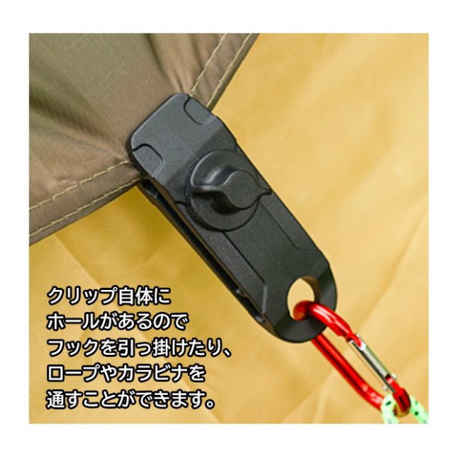 DanYun テントクリップ キャンプ固定用 12個入 タープクリップ プラスチック 防風 強力 取り付け簡単 ネジロック型 アウトドア 屋  人気デザイナー