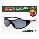 レディース メンズ Coleman コールマン 偏光サングラス ドライブ アウトドア レジャー 釣り バネ蝶番 UVカット レンズ サングラス特集 (検索: 小物 おしゃれ スポーツ) ◇ CO3024-1