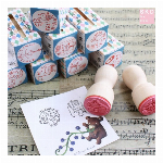 【押して！！届ける☆】メッセージスタンプ（はんこ）