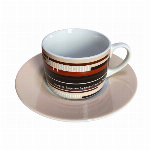 【特価 45％OFF】ドイツ・KONITZ  Coffee stripes ＜カプチーノカップ＞