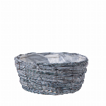 シーグラス　アレンジバスケット角　外寸：13×13×11H