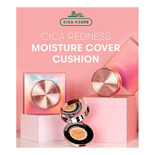 VT CICA Redness Cover Moisture Cushion#21 vanilla Beige