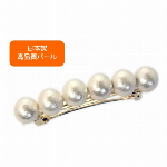 ★初回限定　送料無料キャンペーン実施中！！★　【日本製】コットンパール　バレッタ..