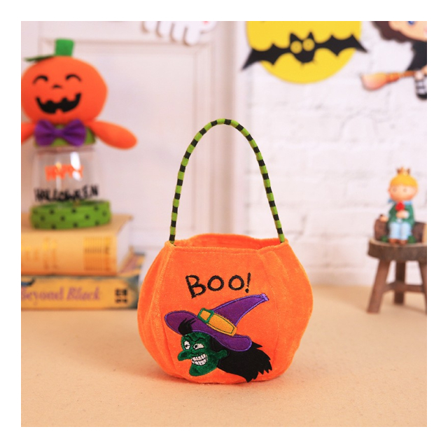 ハロウィーン お菓子 バッグ かぼちゃ 魔女 コウモリ 黒猫