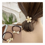 ヘアアクセサリー ヘアゴム  しゅしゅ 髪止め  チェック柄