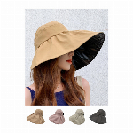 サファリ帽子 日焼け防止 フェイスカバー 韓国風帽子 空頂