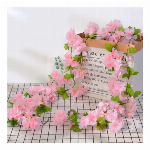 桜造花 藤ガーランド さくら 人工花 壁飾り花 インテリア パーティー 薄いピンク