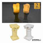 キャンドルスタンド【ロココ調/台座/ロウソク台/柱/インテリア/雑貨】