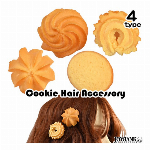 クッキー お菓子 ヘアクリップ【おしゃれ/フェイクスイーツ/デコ/ヘアアクセ】