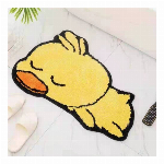 可愛い 動物 キャラクター バスマット 玄関マット 吸水 速乾 滑り止め コンピ..
