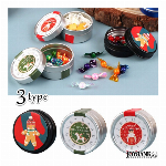 ［ミニチュア］クリスマス お菓子缶【キャンディ/クッキー/プレゼント/キャンディ/Xmas】