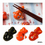 きんぎょ箸置き【陶器/金魚/ホームインテリア/雑貨/小物/夏/テーブルウェア】