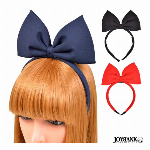 ヘッドドレス風 りぼんカチューシャ【フリル/ゴシック/ヘアアクセ/へッドドレス/..