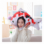 帽子 被り物 フグ 河豚 ふぐ 魚 さかな かわいい