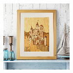 木はり絵手作りキット「タージマハル」