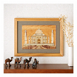 木はり絵手作りキット「モンサンミシェル」