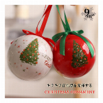 クリスマス雑貨 クリスマス ボール オーナメント デコレーション ツリー デコ 装飾 キラキラ 8cm