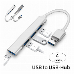 HUB ハブ USB3.0 USB2.0 USB 高速データー転送 4ポート拡張 /usb to usb-hub