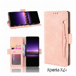 Xperia XZ4 1/XZ4スマホ ケース レザーケース スライドカードポケット 手帳型ケース