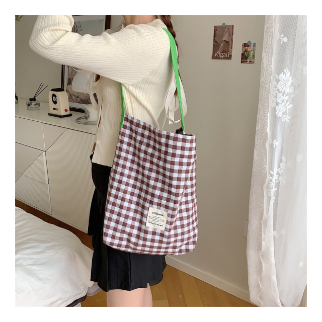 新作 レディース ストライプ 帆布 キャンバス トート 可愛い
