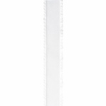 フリルオーガンジーリボン３７ｍｍ ００　ホワイト RM461537-000　リボン　ラッピング　包装資材