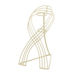 アンティークブリキポットＷＴ 白 KA540006-00W　かご　ケース　