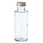 細口ガラス瓶　ミニ角柱型　ネジ栓付き  GG030508-zzz　花瓶　フラワー..
