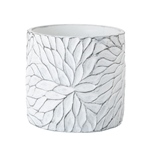 ホワイトぺタルオーバル  CX001503-zzz　花瓶　フラワーベース