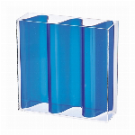 生花　アクリル　ベース　アレンジ　ミューズレクタングル２０青..