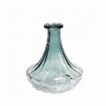 花瓶　フラワーベース 一輪挿しガラス花器　Ｂ　（山型） ブルー DM0ML15B..