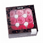 プリザーブドフラワー ルスカス・ガーデン ピンクベージュ DO003950-08..