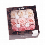 プリザーブドフラワー ローズ・かのん・Ｍ・カラーアソート ピンクミックス DO0..