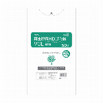 東京堂 資材 再生原料ＨＤゴミ袋　４５Ｌ　半透明  W65×H80cm､厚み0...
