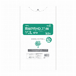 東京堂 資材 再生原料ＨＤゴミ袋　９０Ｌ　半透明  W90×H100cm､厚み0.013mm 50枚入SH009514-zzz