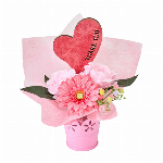 造花　ギフト　アレンジ　スタンディングブーケアレンジ＃２ピン..