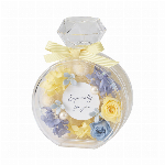 東京堂 アレンジメント フレグランスボトルＬｕｎａ イエロー W10.8×D6×H14.5cm ZY006322-004