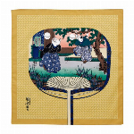 ハンカチ　京彩　一人美人 アカ