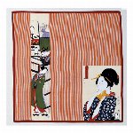 ハンカチ　京彩　一人美人　コン