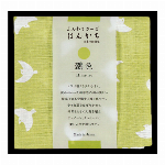 ふんわりガーゼハンカチ　日本の伝統色　灰桜色