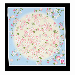 ハンカチ　友禅刺繍　夢見桜　ピンク