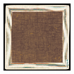 ハンカチ　吉左右　縞 　ムラ