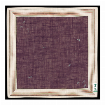 ハンカチ　吉左右　縞 　クロ