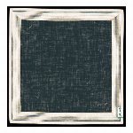 ハンカチ　吉左右　縦縞 ブルー