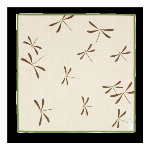 ハンカチ　蕉風　トンボ　ムラ