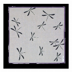 ハンカチ　蕉風　ウマ　チャ