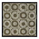 経緯　扇子　雫（扇子袋付き）