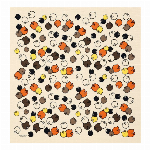 三巾風呂敷　KURUMI　菊